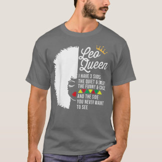 Camiseta Leo Queen 2, León Rótulo Zodiaco