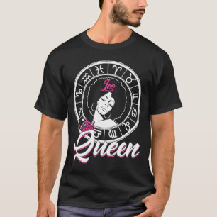 Camiseta Leo Queen Are Born in July 23 to August 22 Birthda