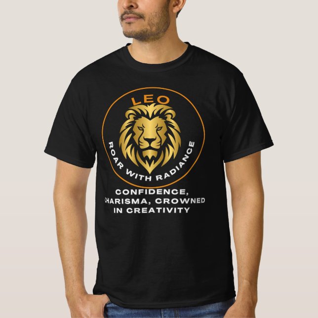 Camiseta Leo: Roar con Radiance (Anverso)