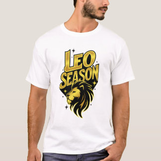 Camiseta Leo Season Astrología Orgullo León Zodiaco
