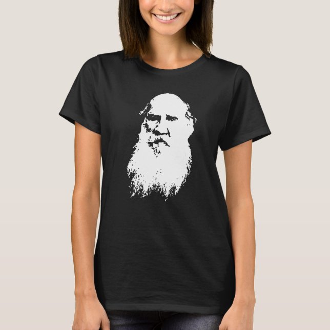 Camiseta Leo Tolstoy (Anverso)