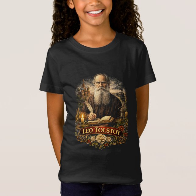 Camiseta Leo Tolstoy (Anverso)
