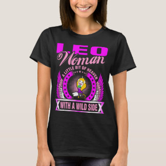 Camiseta Leo Woman Un Poco De Cielo Con Un Lado Salvaje