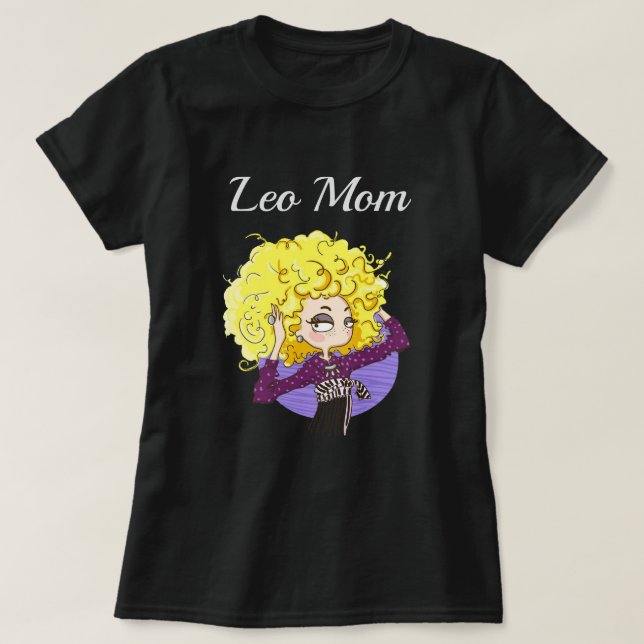 Camiseta Leo Zodiac (Diseño del anverso)