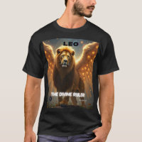 Leo Zodiac T-Shirt - Tee gráfico de astrología
