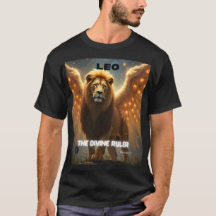Camiseta Leo Zodiac T-Shirt - Tee gráfico de astrología