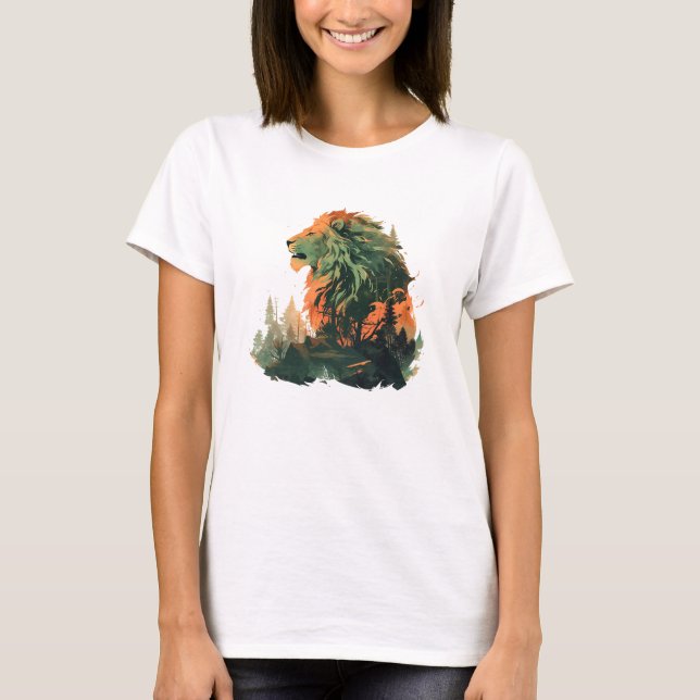 Camiseta león (Anverso)