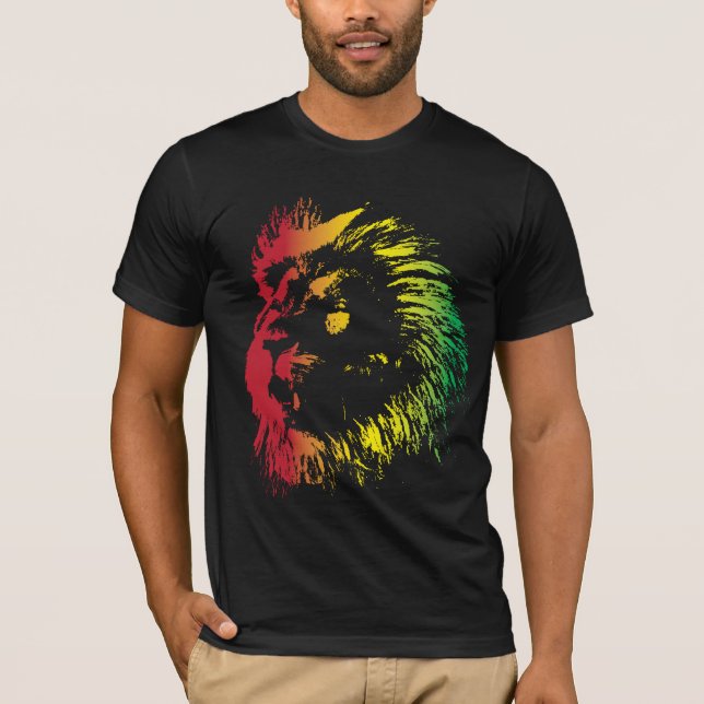Camiseta León 2 de Rasta (Anverso)