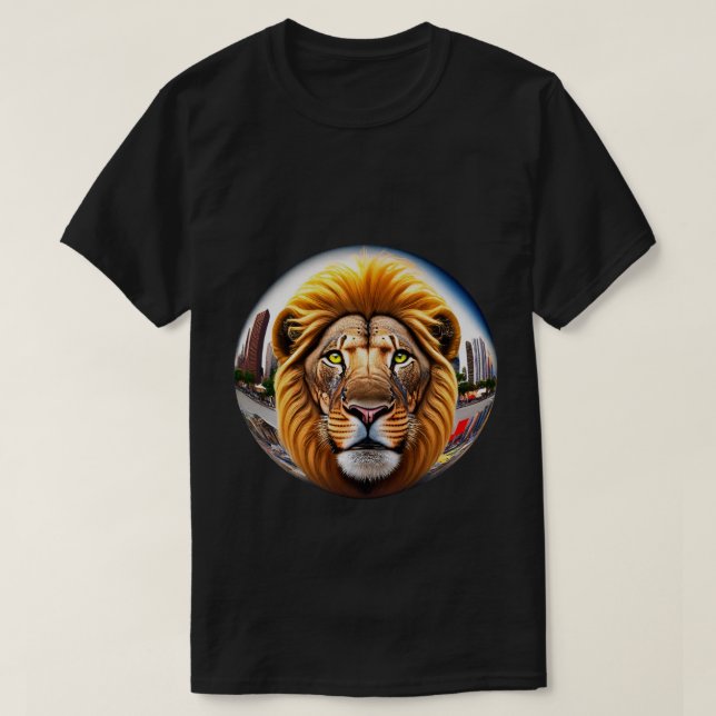 Camiseta león 50x50 0001 (Diseño del anverso)