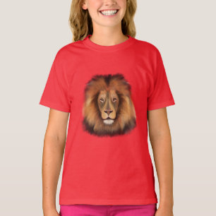 Camiseta león acuarela Leo rey safari animal selva gato 
