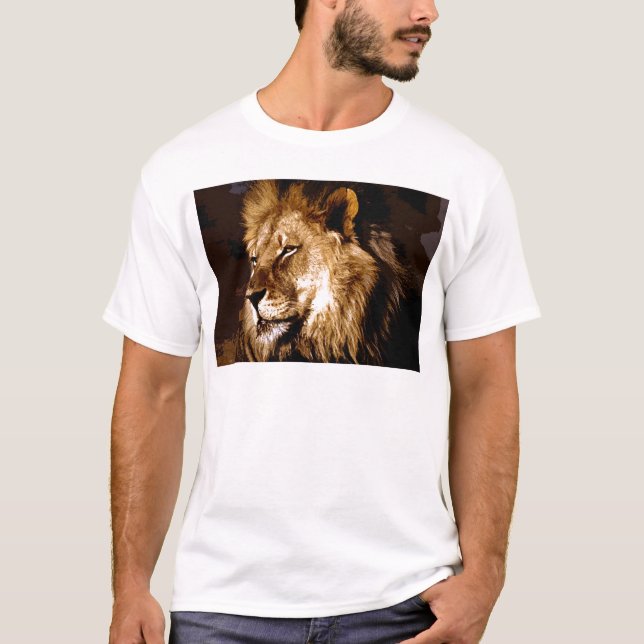 Camiseta León africano (Anverso)
