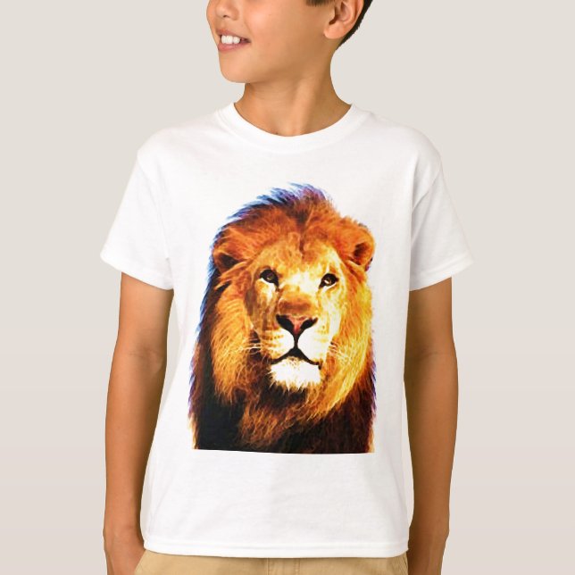 Camiseta León africano (Anverso)