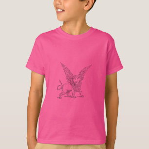 Camiseta León alado símbolo de San Marcos