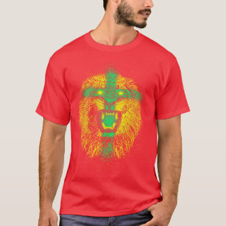 Camiseta León amarillo