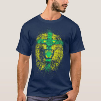 Camiseta León amarillo
