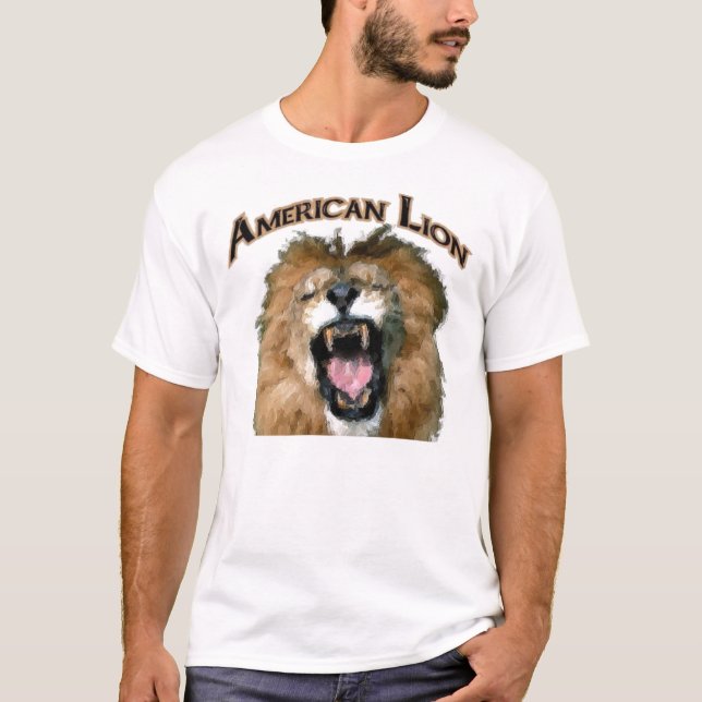 Camiseta León americano (Anverso)