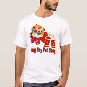 Camiseta León chino y petardos