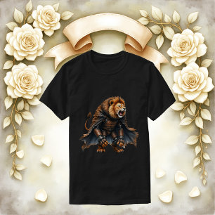 Camiseta León Cibernético de las Tierras Baldías