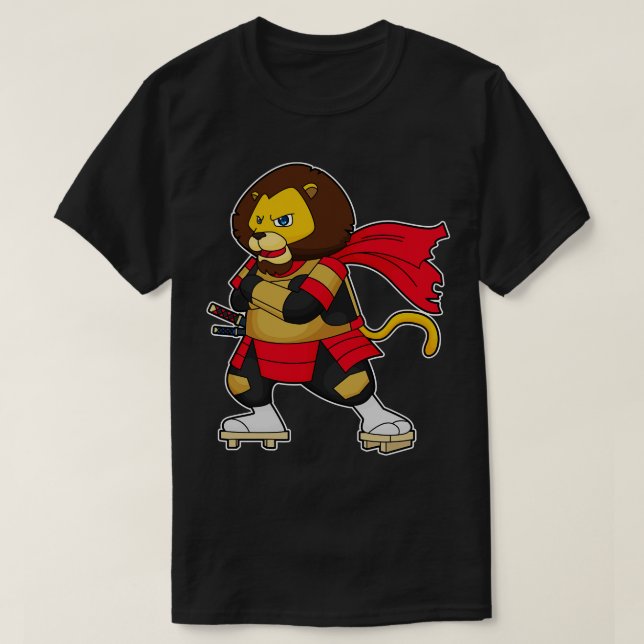 Camiseta León como guerrero con Cabo (Diseño del anverso)