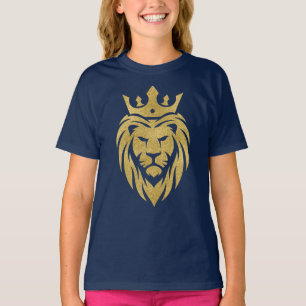 Camiseta León con corona - Estilo de oro 3