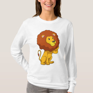 Camiseta León con curvas