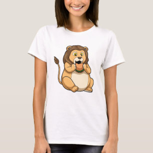Camiseta León con hamburguesa