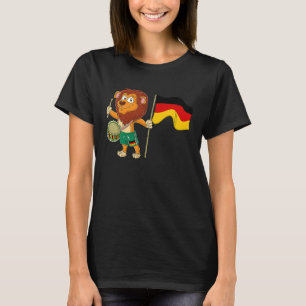 Camiseta León con la bandera alemana