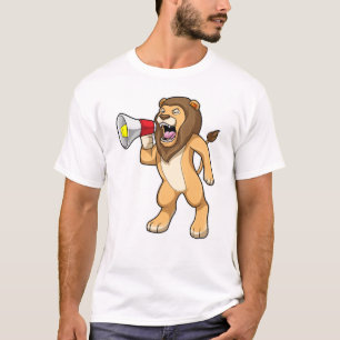 Camiseta León con micrófono