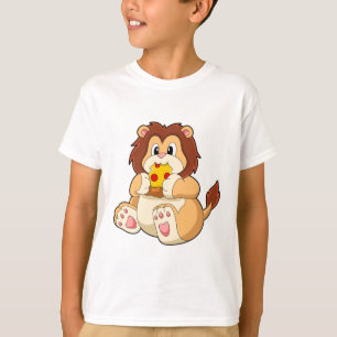 Camiseta León con pieza de Salami Pizza.PNG
