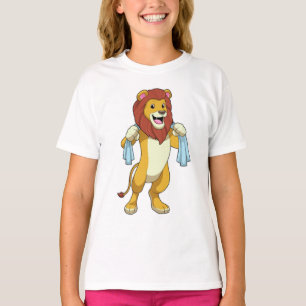 Camiseta León con toalla para ducha