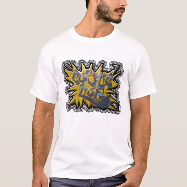 Camiseta León cósmico (Anverso)