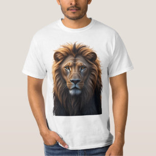 Camiseta León cósmico majestuoso