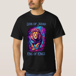 Camiseta León cristiano de Judá Jesús Arte de fe