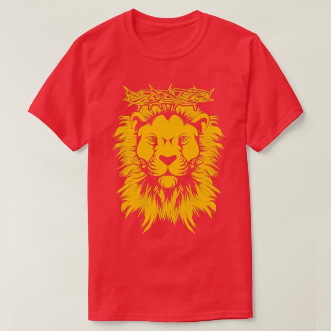 Camiseta León de Animal King (Diseño del anverso)