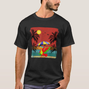 Camiseta León de coco de playa Retro Lover Summ