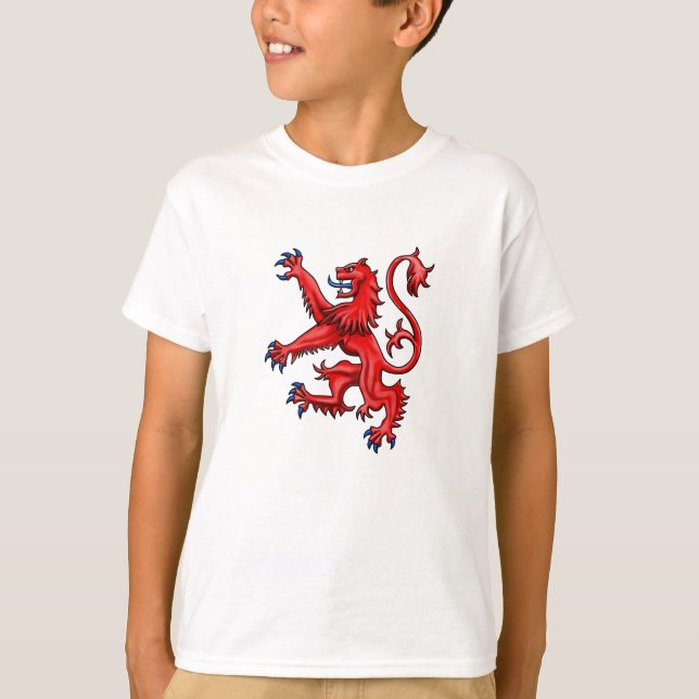Camiseta León de Escocia Rampant (Anverso)