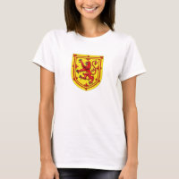León De Escocia Rampant Escudo De Armas