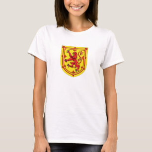 Camiseta León De Escocia Rampant Escudo De Armas