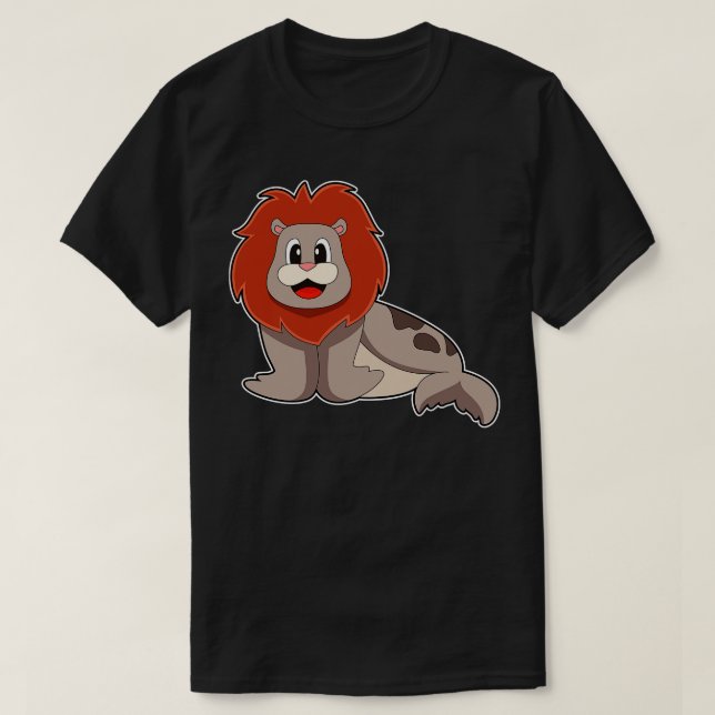 Camiseta León de foca (Diseño del anverso)