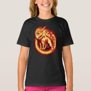 Camiseta León de Fuego ruidoso