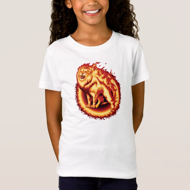 Camiseta León de Fuego ruidoso (Anverso)