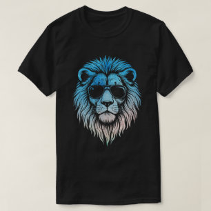 Camiseta León de Guay con gafas de sol León de arte