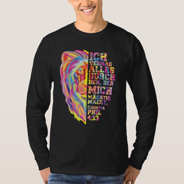Camiseta León De Jesucristo De Juda Philipper 413 (Anverso)