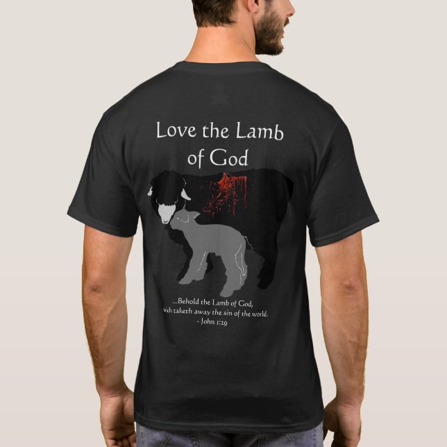 Camiseta León de Judá + Cordero de Dios (Reverso)