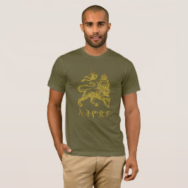 Camiseta León de Judá Haile Selassie I Jah Rastafari ÉL