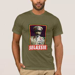 Camiseta León de Judá Jah Ejército INI Haile Selassie Rasta