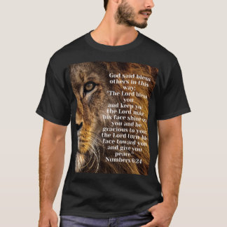 Camiseta León de Judá Jesús Revelación Biblia Verse