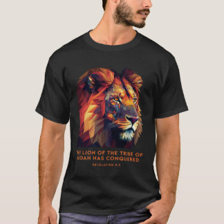 Camiseta León de Judá Jesús Revelación Biblia Verse Christi