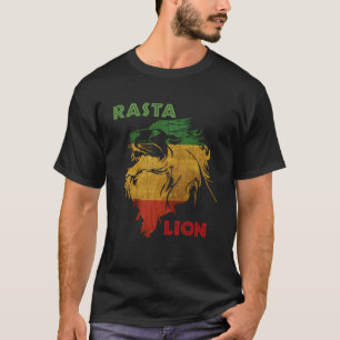 Camiseta León de Juda Rasta Rastafari Reggae Jamaica