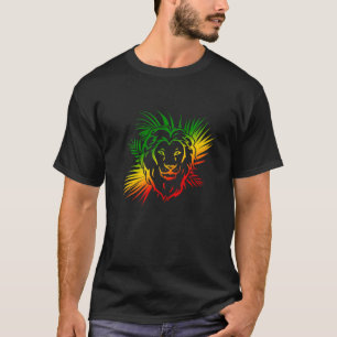 Camiseta León de Judá Rasta Reggae Rastafariano Rastafari